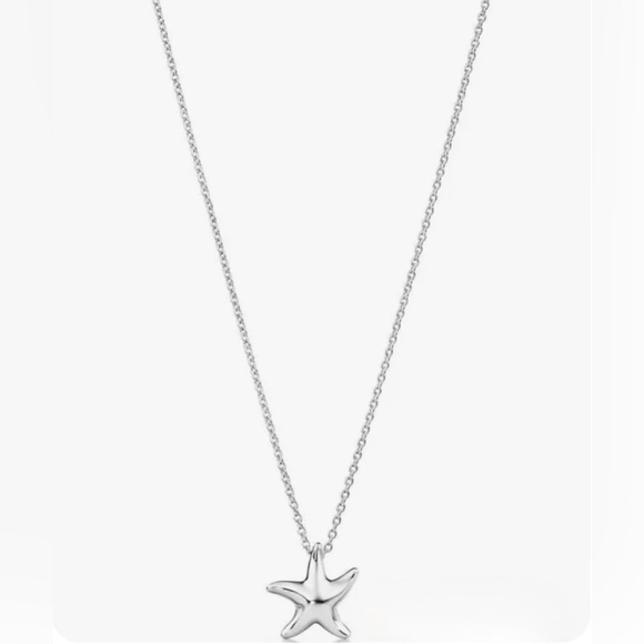 Vintage Tiffany & Co. Elsa Peretti Starfish Necklace – Solid Sterling Silver - Picture 6 of 6